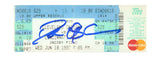 Deion Sanders Signed Cincinnati Reds 6/18/1997 @ Indians Ticket BAS 37273