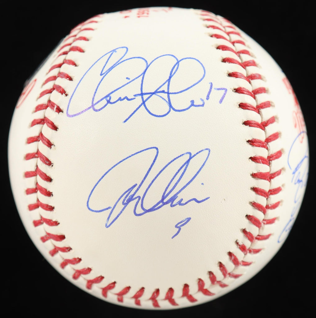 1990 World Series Cincinnati Reds Team Signed Baseball by 8 B. Larkin ...