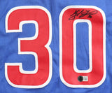 Kyle Tucker Chicago Signed Blue Baseball Jersey BAS