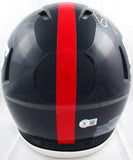 Strahan Taylor Signed Giants F/S 81-99 Speed Authentic Helmet w/HOF-BAW Hologram