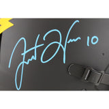 Justin Herbert Autographed/Signed LA Chargers Pro Eclipse Helmet Fanatics 50035