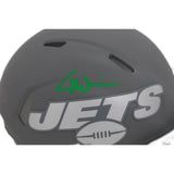 Garrett Wilson Autographed New York Jets Slate Mini Helmet FAN 44940