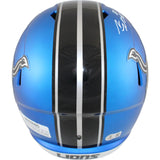 Sam LaPorta Autographed Detroit Lions F/S Alt 24 Helmet Beckett 51301