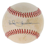 Bud Harrelson Signed OML Baseball (CAS COA) 1969 Amazing New York Mets Shortstop