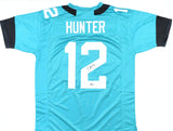 Travis Hunter Autographed Teal Pro Style Jersey - Beckett W Hologram *Black