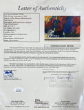 Muhammad Ali Leroy Neiman Signed Framed 29x45 Neiman Ali Serigraph JSA LOA
