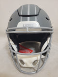 JAHMYR GIBBS SIGNED DETROIT LIONS F/S SLATE SPEEDFLEX AUTHENTIC HELMET FANATICS