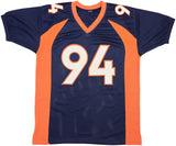 Denver Broncos DeMarcus Ware Autographed Signed Blue Jersey PSA/DNA