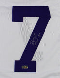 Patrick Peterson Signed LSU Custom White Jersey