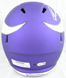 Jared Allen Autographed Minnesota Vikings F/S Speed Helmet w/ HOF-Beckett W Holo