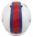 Bills Keon Coleman Signed Full Size Speed Rep Helmet W/ Case BAS Witnessed