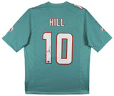 Dolphins Tyreek Hill Authentic Signed Teal Nike Limited Jersey BAS Witnessed