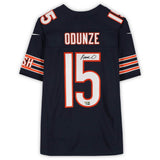 Rome Odunze Autographed Chicago Bears Navy Nike Vapor Limited Jersey Fanatics