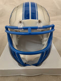 DERRICK MOORE SIGNED DETROIT LIONS SPEED MINI HELMET BECKETT QR
