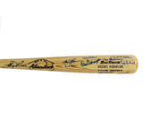 Multi-Signed Baltimore Custom Adirondack Brooks Robinson Blonde Bat with 15 Sigs