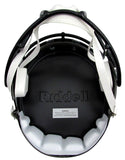 Brian Dawkins Signed Eagles Black Full Size Speed Replica Helmet PSA/DNA 190731