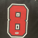 Zach Lavine Signed Jersey PSA Chicago Bulls Autographed
