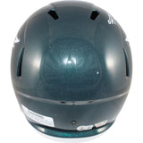 AJ Brown Devonta Smith Signed Philadelphia Eagles F/S Helmet Beckett 50172