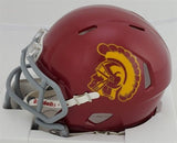 Jordan Addison Signed USC Trojans Mini Helmet (Beckett) Minnesota Vikings W.R.