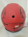 BAKER MAYFIELD "FIRE THE CANNONS" SIGNED TB BUCCANEERS RAVE SPEEDFLEX HELMET BAS