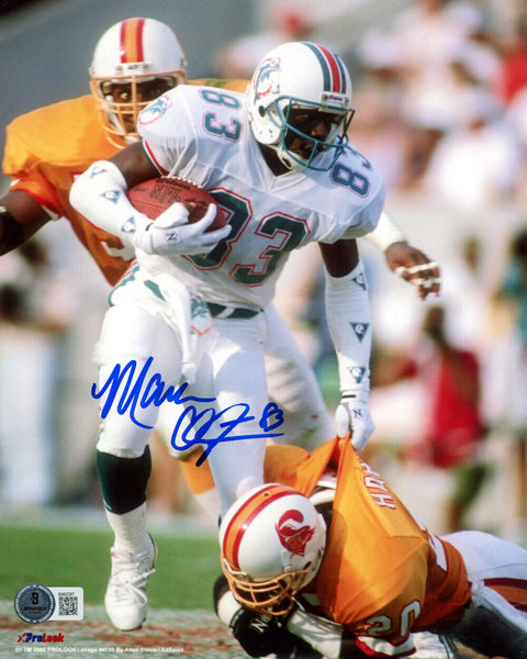 Mark Clayton Autographed Miami Dolphins 8x10 Photo Beckett 47812