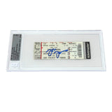 Jon Jones Signed 2012 UFC 145 3rd Title Defense vs Rashad Evans Ticket - BGS 7