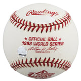 Yankees Derek Jeter Signed 1998 World Series Selig Oml Baseball MLB #AR013157