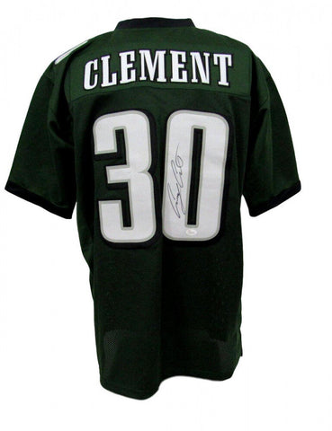 Corey Clement Signed Eagles Green Jersey (JSA COA) Super Bowl champion (LII)
