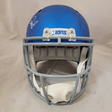 DAVID MONTGOMERY SIGNED DETROIT LIONS FS ALTERNATE SPEED REPLICA HELMET BECKETT