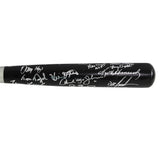 22 1986 Mets Alumni Signed Rawlings Black MLB Bat Mookie Wilson, Barry Lyons