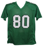 Cris Carter Autographed/Signed Pro Style Green XL Jersey Beckett 39298