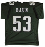 Zack Baun Authentic Signed Green Pro Style Jersey Autographed BAS Witnessed