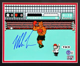 MIKE TYSON AUTOGRAPHED FRAMED 8X10 PHOTO PUNCH-OUT! W/ CONTROLLER BECKETT 224814
