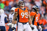 Derek Wolfe Signed Broncos Jersey Inscribed "You Missed MF**" & "MAGA" (Beckett)