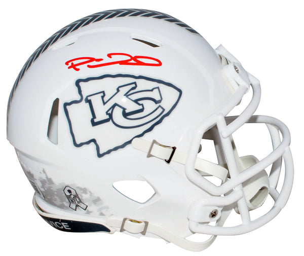 chiefs mini football helmet PATRICK MAHOMES SIGNED KANSAS CITY CHIEFS SALUTE TO SERVICE III MINI H – Super Sports Center