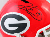 Hines Ward Autographed Georgia Bulldogs Speed Full Size Helmet- Beckett W *Black