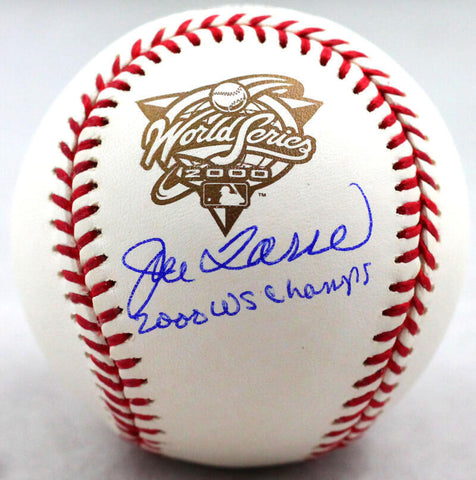 Joe Torre Autographed Rawlings OML 2000 WS Baseball w/ Insc - JSA W Auth *Blue