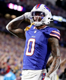 Keon Coleman Signed Buffalo Bills Speed Mini Helmet (Beckett) Starting W.R.