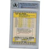 Billy Ripken Autographed 1989 Fleer 616 Trading Card 10 Grade Beckett 49365