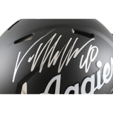 Von Miller Autographed Texas A&M Aggies Authentic Script Helmet Beckett W 54701