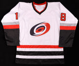 Mark Recchi Signed Carolina Hurricanes Jersey Inscribed "HOF 2017" (JSA COA) R W