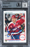 Capitals Dino Ciccarelli Signed 1990 Upper Deck #76 Card Auto 10! BAS Slabbed