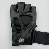 Autographed/Signed Merab Dvalishvili White Fighting Glove Beckett BAS COA Auto