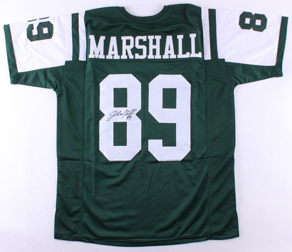 Jalin Marshall Signed Jets Green Jersey (JSA COA) Former Ohio State Buckeye W.R.