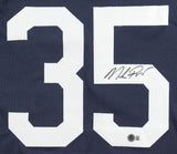 Mike Richter Signed Rangers Jersey (Beckett) 1994 Stanley Cup Champs Goaltender