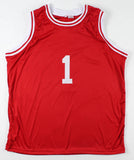 Bobby Knight Signed Indiana Hoosiers Jersey (Schwartz) 3 NCAA 1A Championships