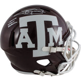 Johnny Manziel Autographed Texas A&M F/S Helmet Johnny Football Beckett 49157