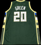 A.J. Green Signed Jersey PSA Milwaukee Bucks Autographed