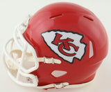 Khalen Saunders Signed Kansas City Chiefs Speed Mini Helmet (JSA COA) 2xSB Champ