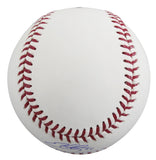 Rangers Evan Carter "MLB Debut 9-8-23" Authentic Signed OML Baseball BAS Witness
